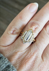 Minerva Lab Diamond Ring - Harry Potter Inspired Luxury | PenelliBelle