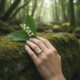 Lorien elvish ring lifestyle - forest setting