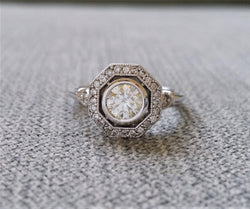 The Greta EF Moissanite