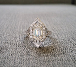 The Judith GH White Moissanite Center